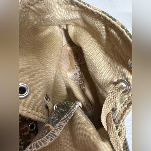 Converse All Star Rare Gas Mask Camo Camouflage High Top Tan Sneakers Men’s 5 - Picture 15 of 16